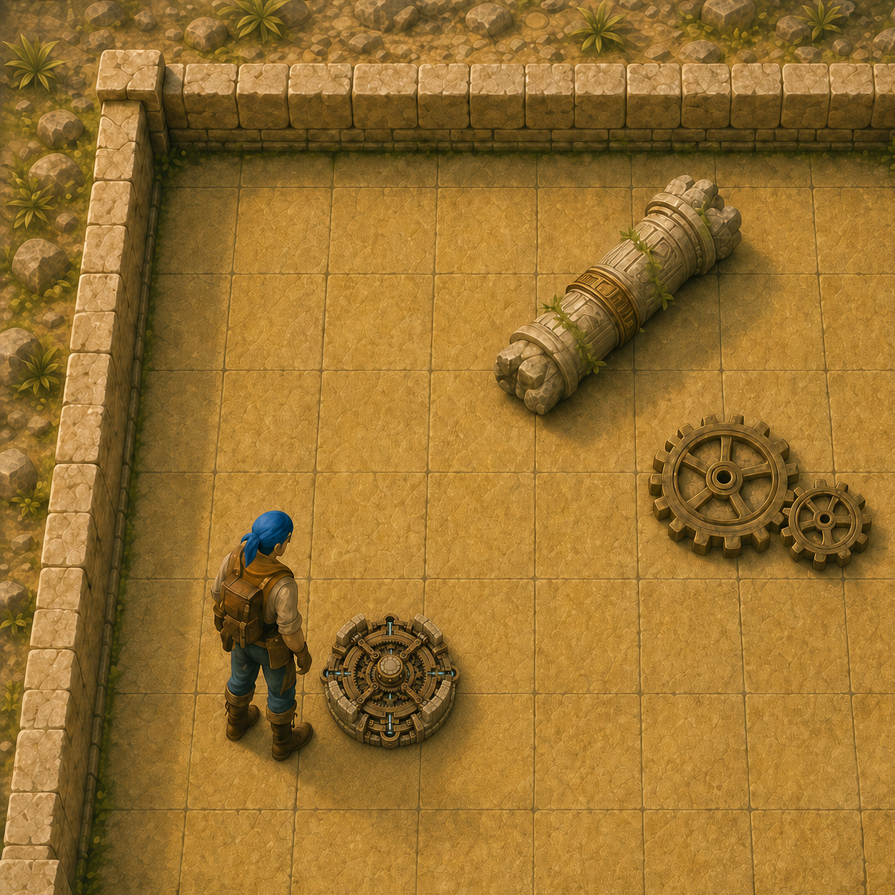 Hidden trigger chamber