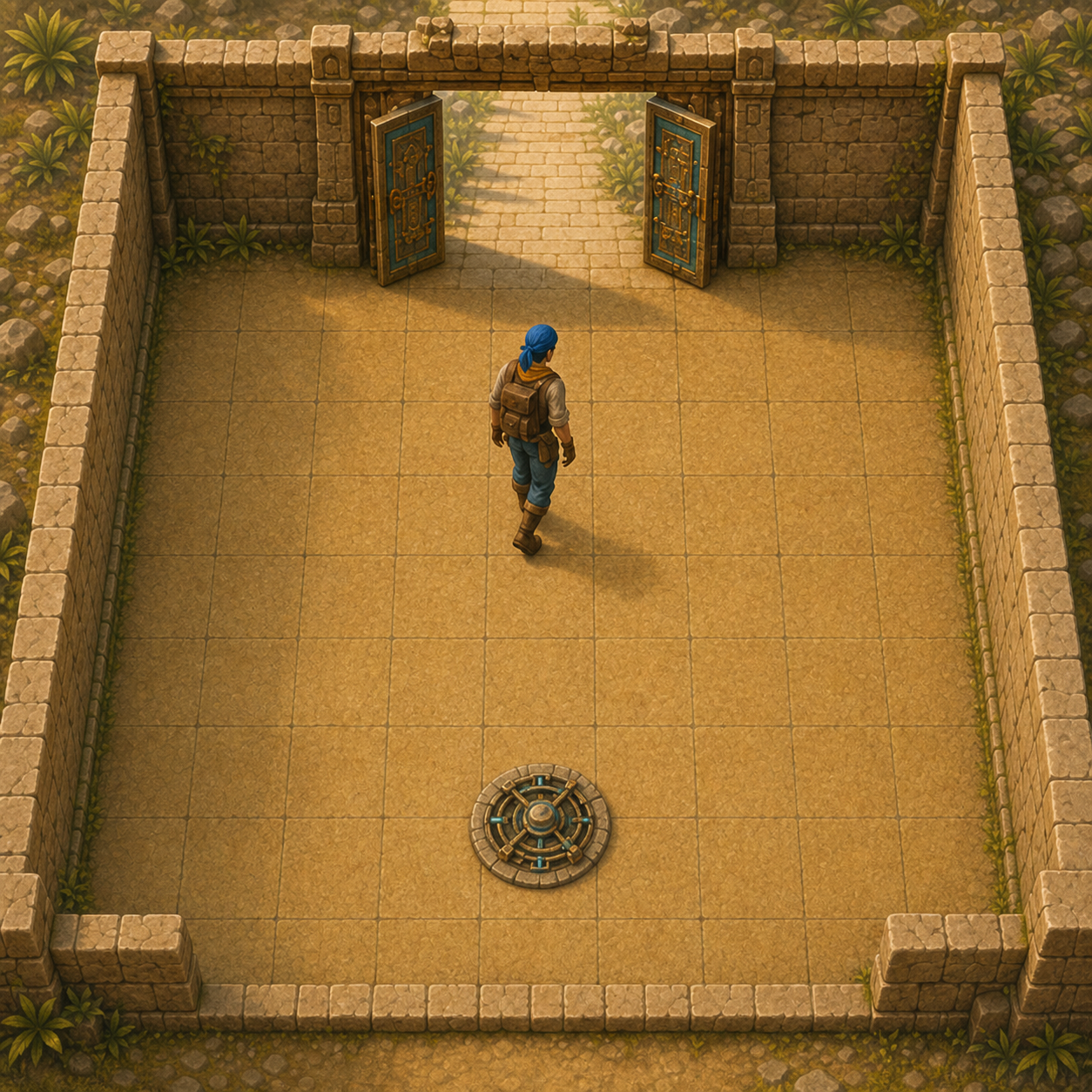 Open gate board