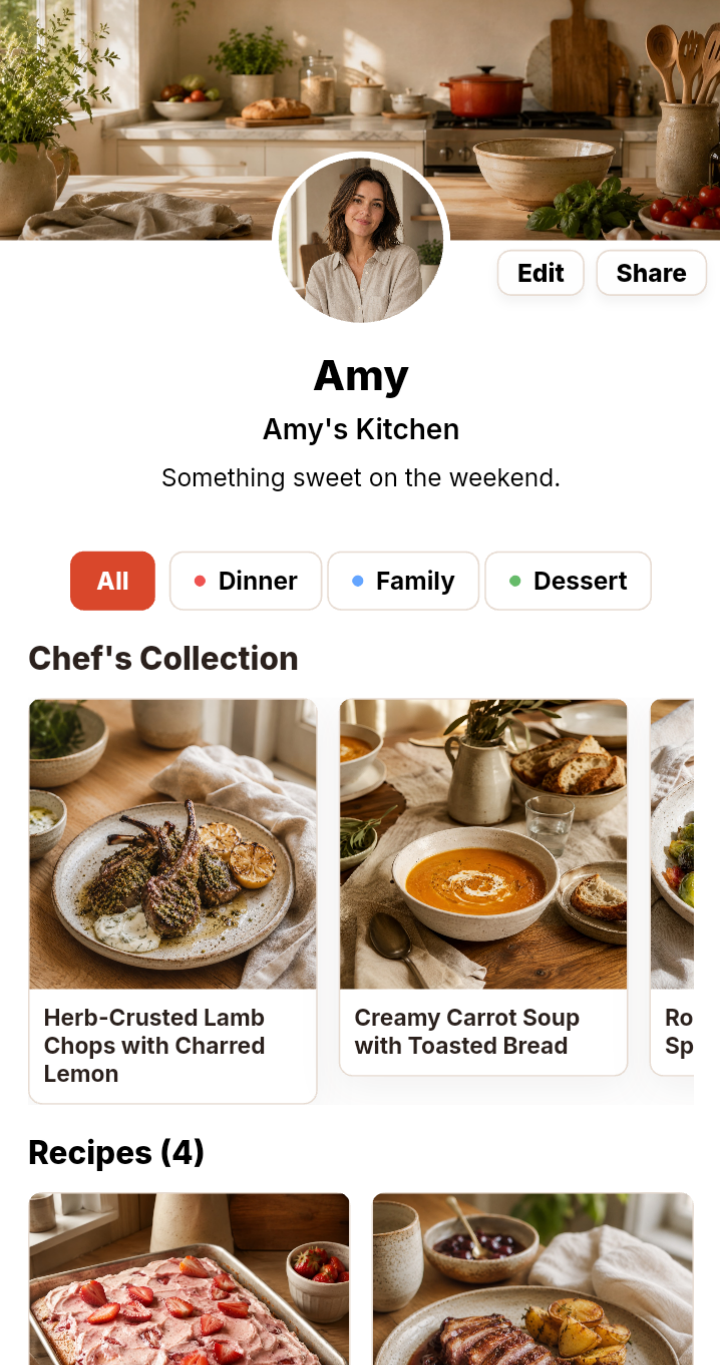 Hero app screenshot